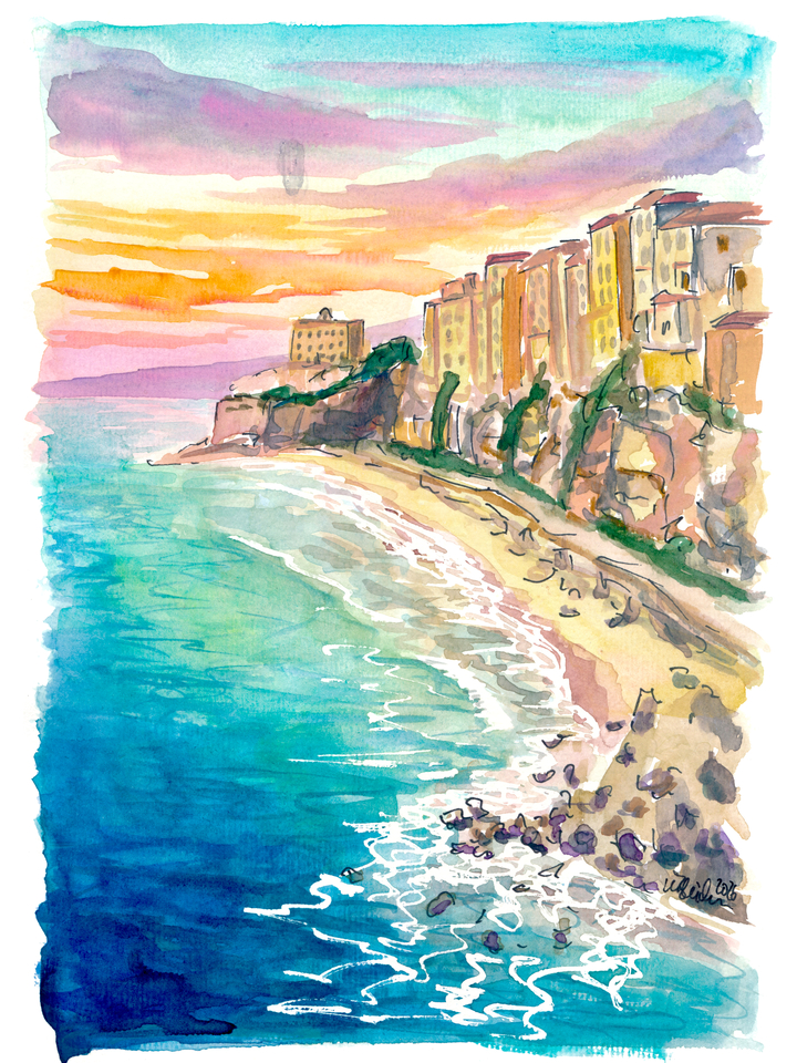 Tropea Coastal Blue Serenity in Italy Calabria