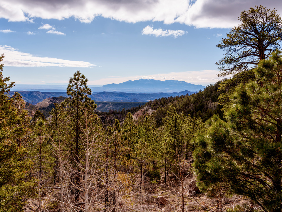 Morning Haze Over Henry Mountains