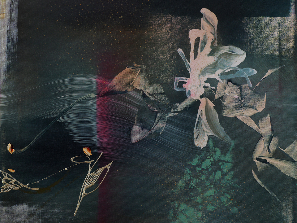 Moondust and Saltwater Triptych (a)