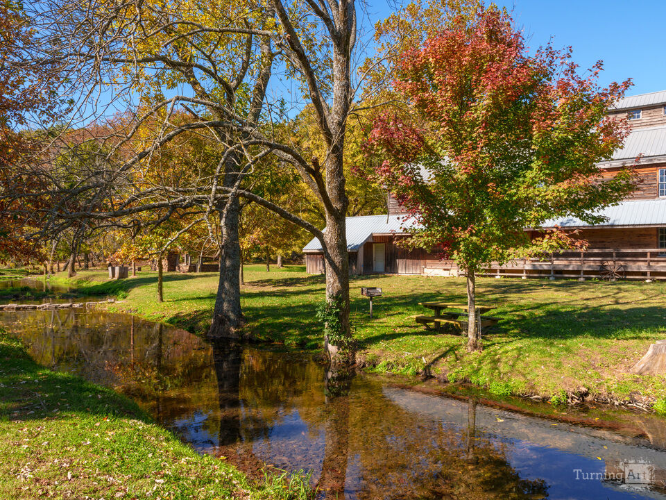 Natural Spring In Front Of Jolly Mill