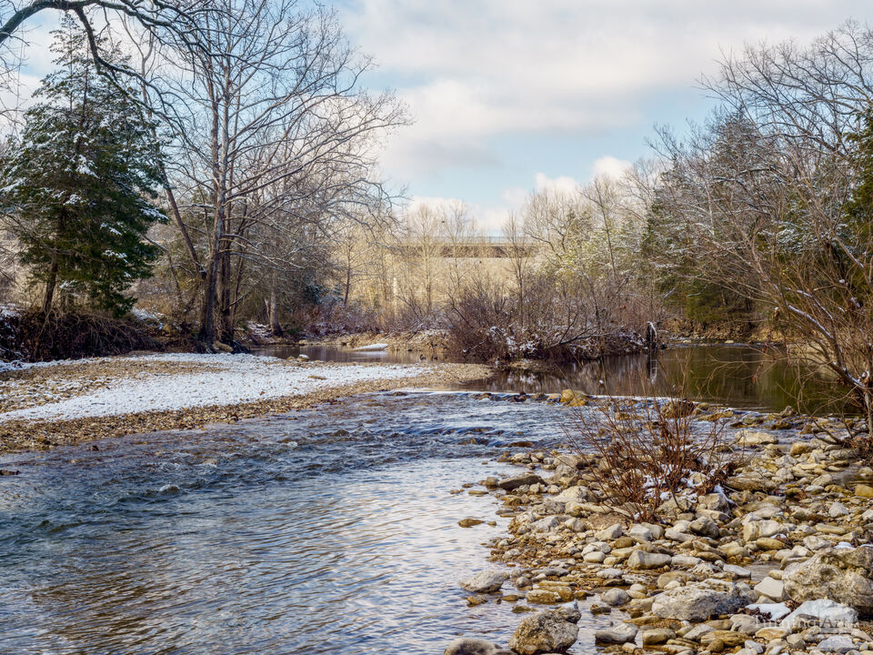 Snow Kissed Stillness In Branson