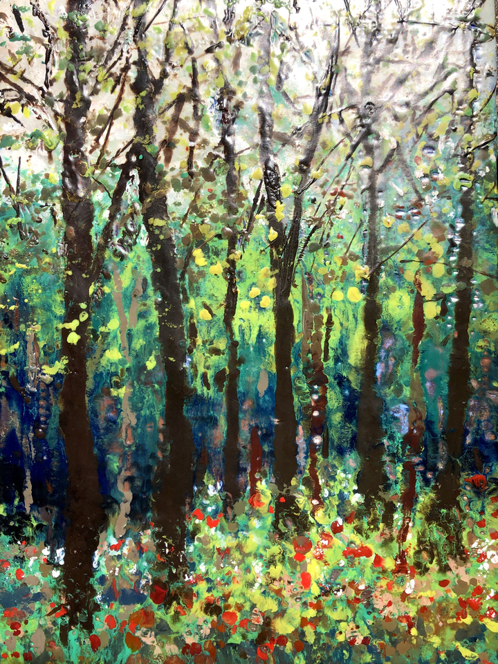Encaustic Woods