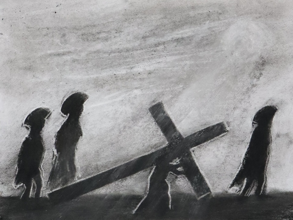 The man and the cross