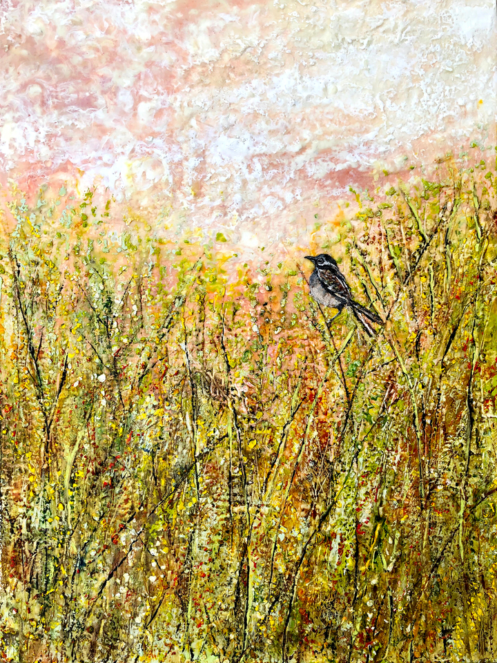 Sparrow in the Meadow