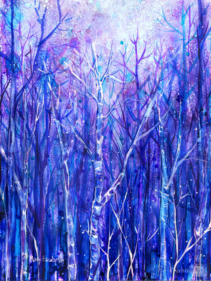 Purple Dream Forest
