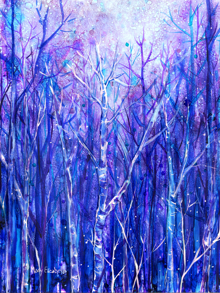 Purple Dream Forest