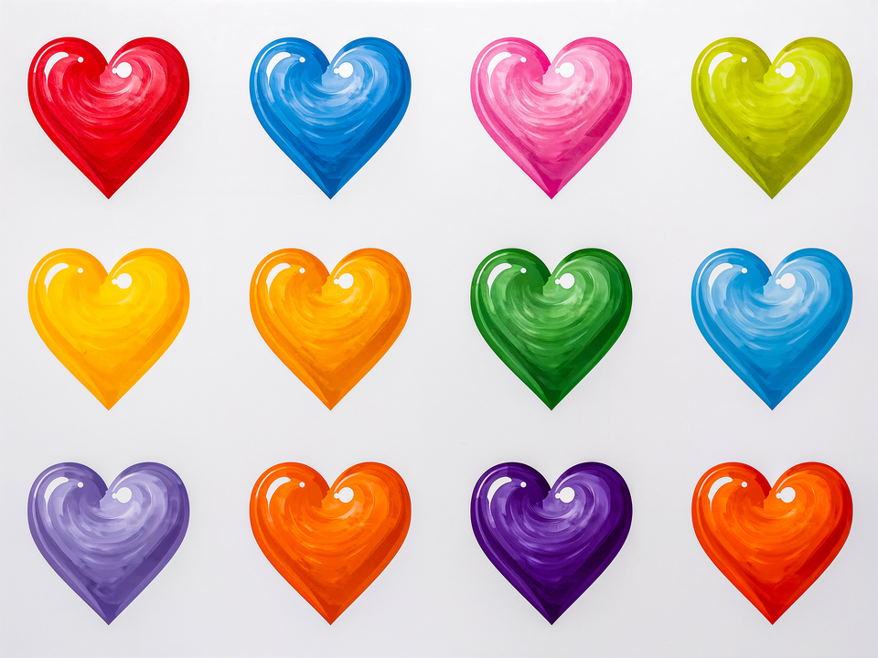 Love You Twelve Times In Colors