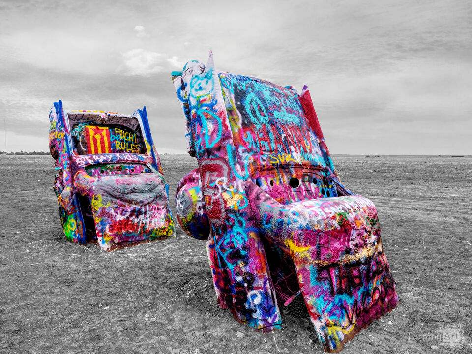 Cadillac Ranch Playground Of Expression Select Color