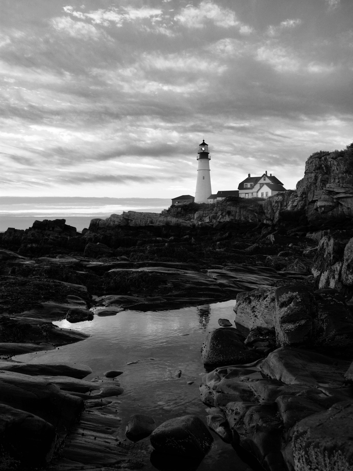 Black and White Portland