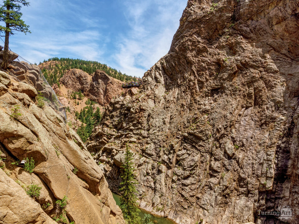 View Of Eagles Nest Lookout Seven Falls