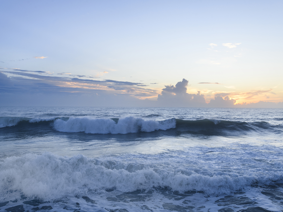 Sunrise on the Atlantic Ocean