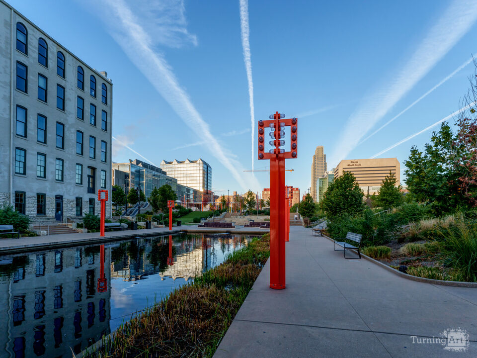 Quiet Morning By Omaha Gene Leahy Pond