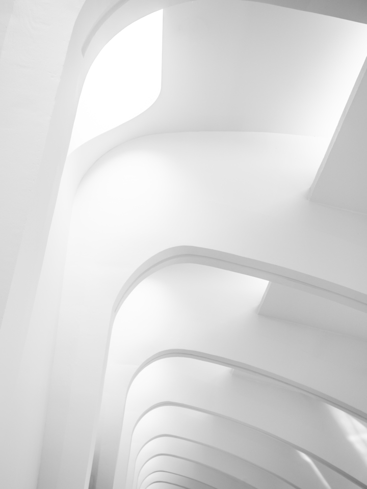 Milwaukee Art Museum Arches in a Row