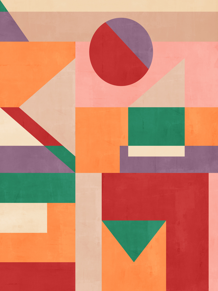 Modern Geometric Color Fields