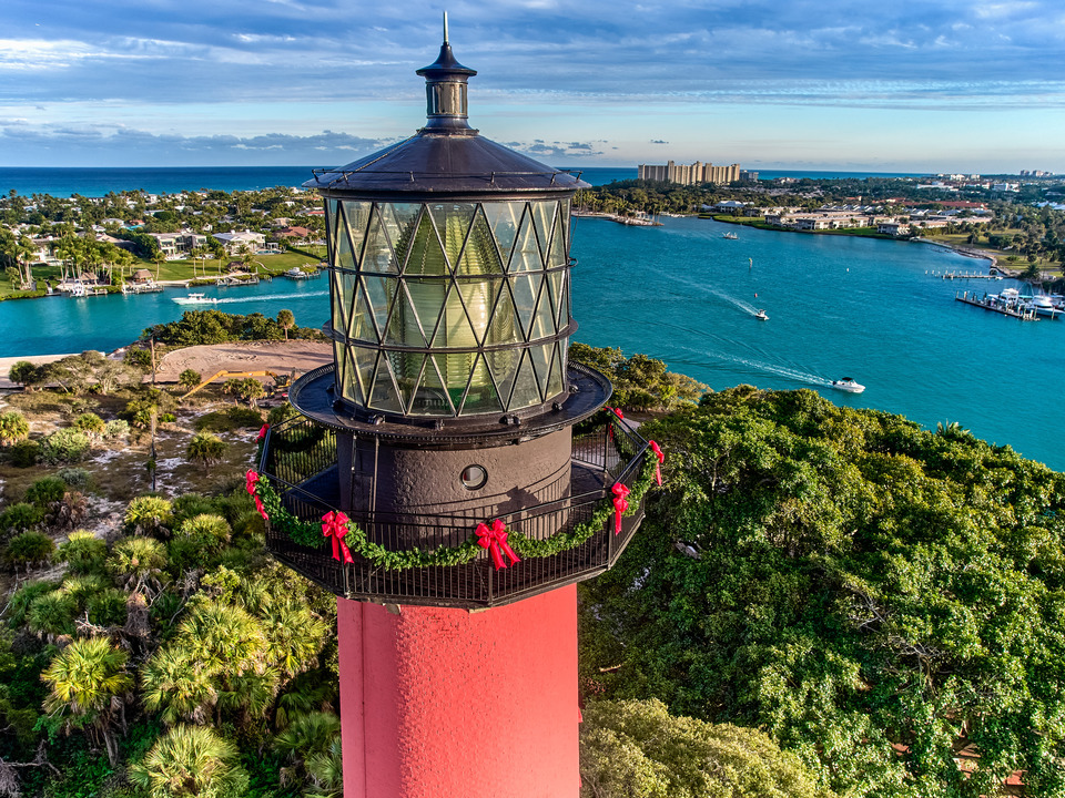 Sunset Light on the Jupiter Island Light