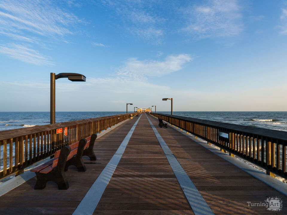 Middle Of Gulf State Park Pier