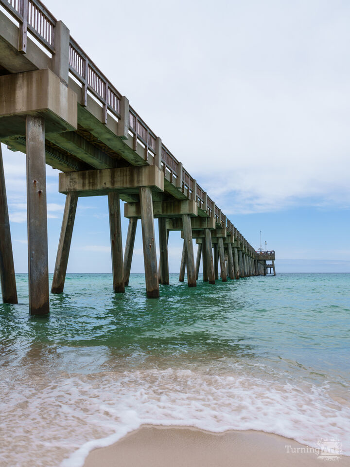 Foamy Waves By Russell Fields Pier