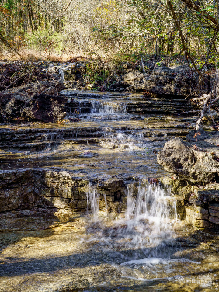 Ozarks Wilderness Waterfalls Vertical