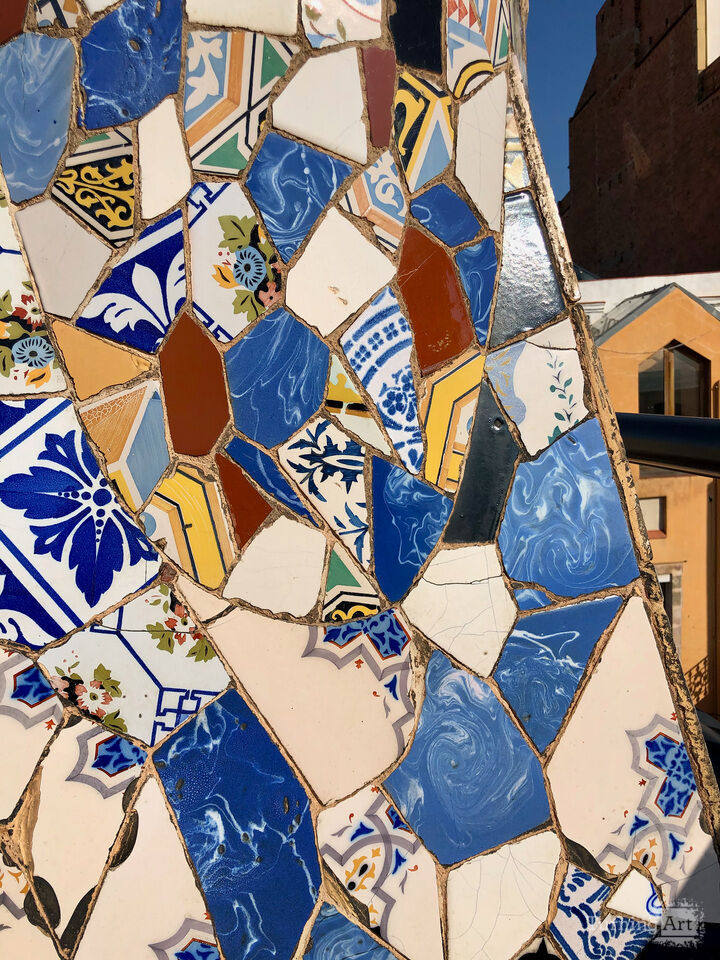 Gaudi Tiles, Barcelona