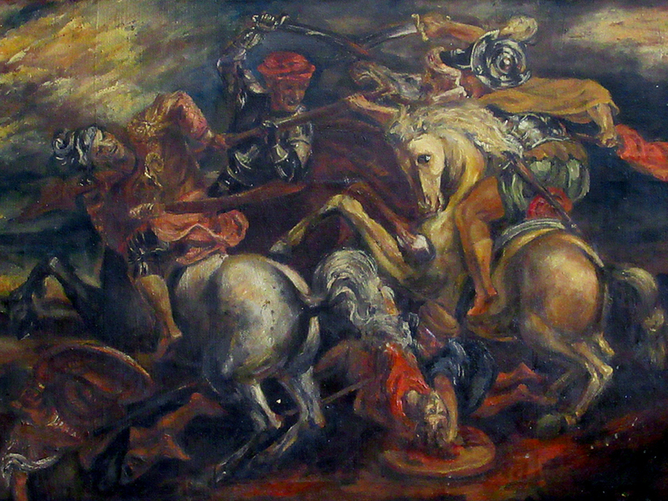 THE BATTLE OF ANGHIARI (After Peter Paul Rubens)