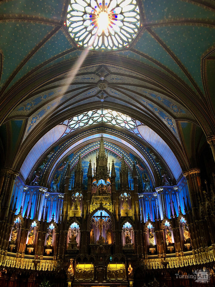 ⁨Notre-Dame Basilica of Montreal⁩