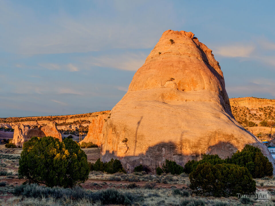 Sandstone Rock Window Rock Arizona