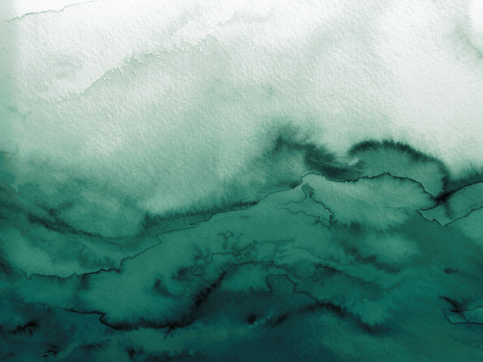 WINTER WAVES VIBRANT TIDE 9, WATERCOLOR OCEAN FLOW
