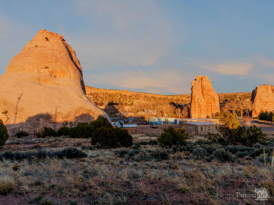 Rock Formations Of Window Rock