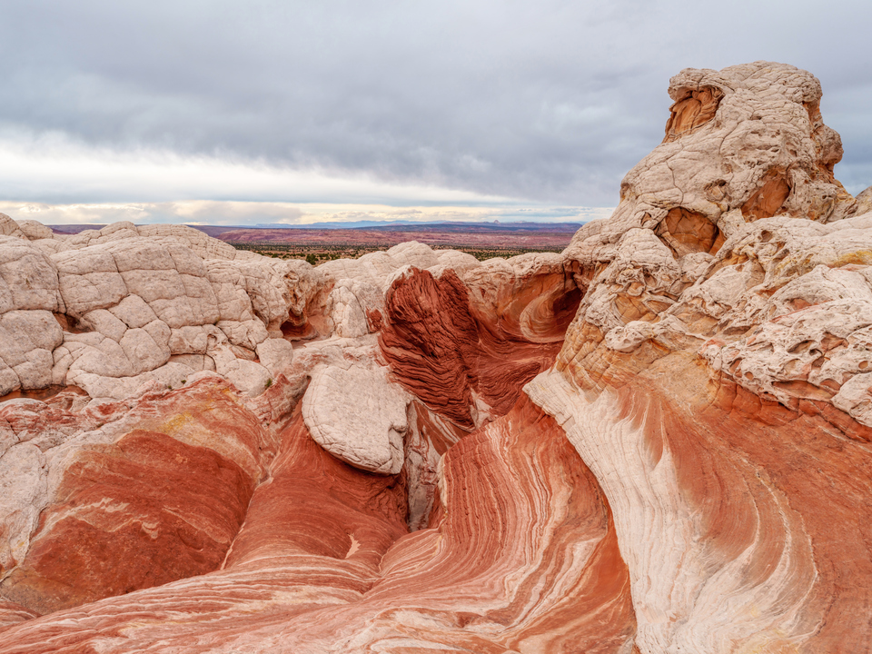 Natural Masterpiece At White Pocket