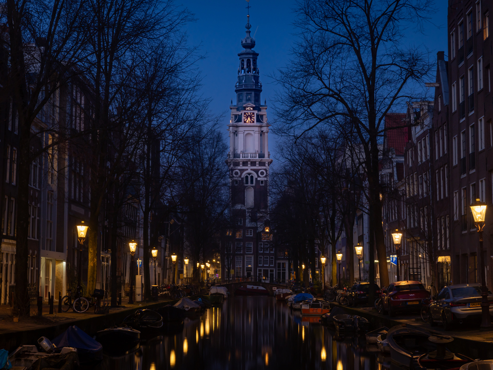 Blue Hour at Zuiderkerk