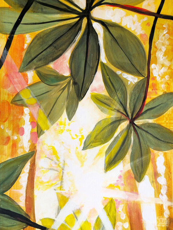 Sunlit Rhododendron Orange