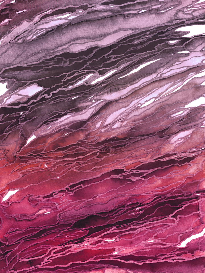 AGATE MAGIC 4 ABSTRACT WAVES ORGANIC FLOW PAINTING