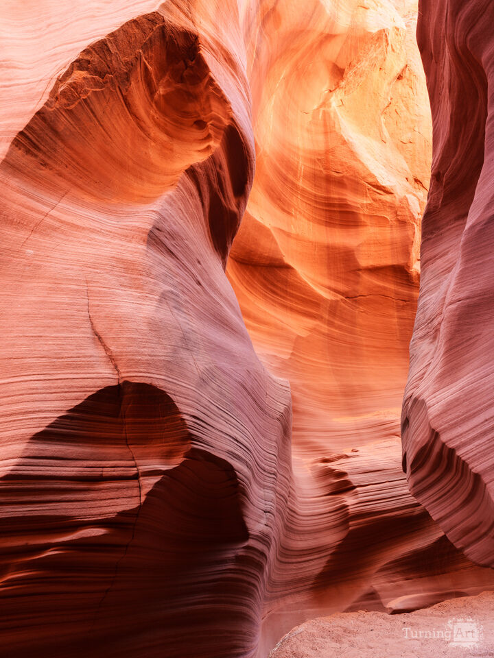 Bold Glow Of Antelope Canyon