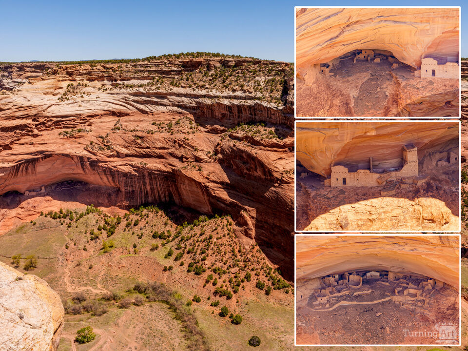 Mummy Cave Overlook Canyon de Chelly Compilation