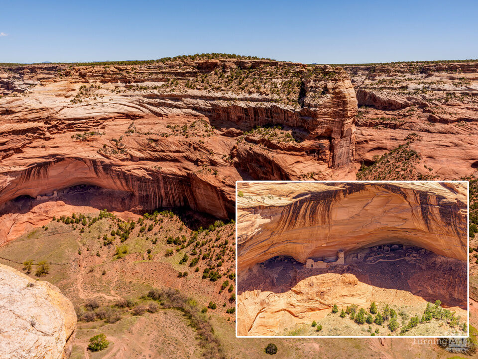 Mummy Cave Overlook Canyon de Chelly Views