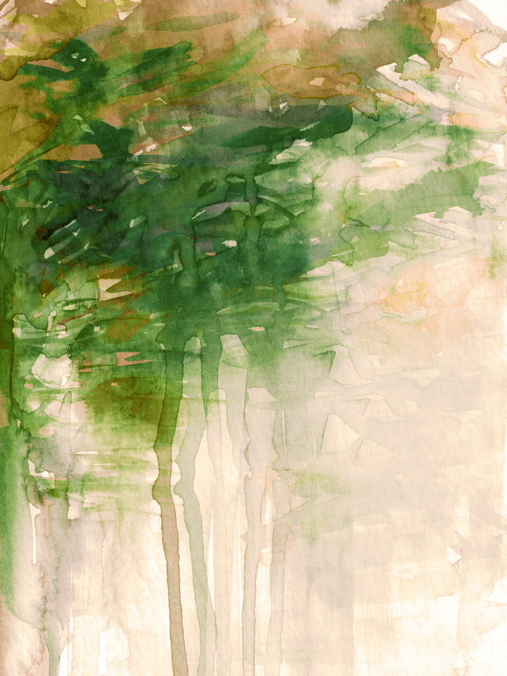 CARNIVAL DREAMS 3 WATERCOLOR ABSTRACT RAIN CLOUDS