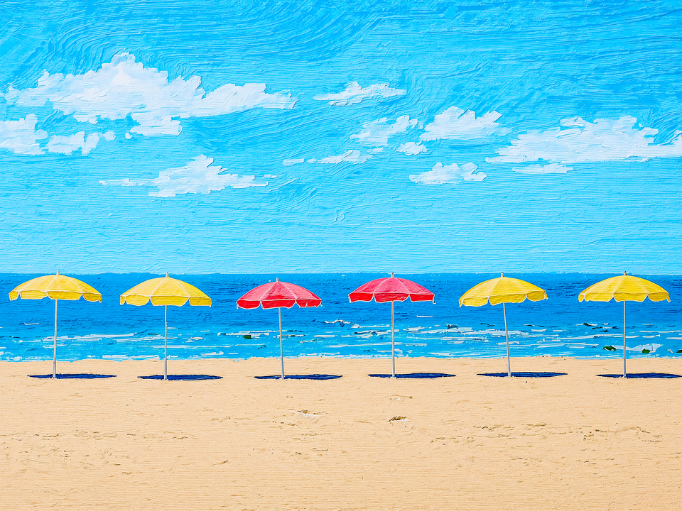 Two Red Ones - Impressionist