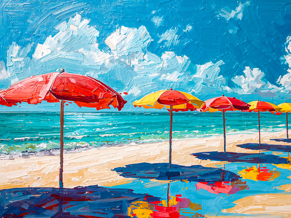 Colorful Reflections Summer Vibes