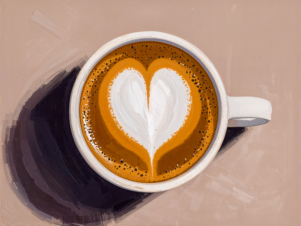 A Latte Heart