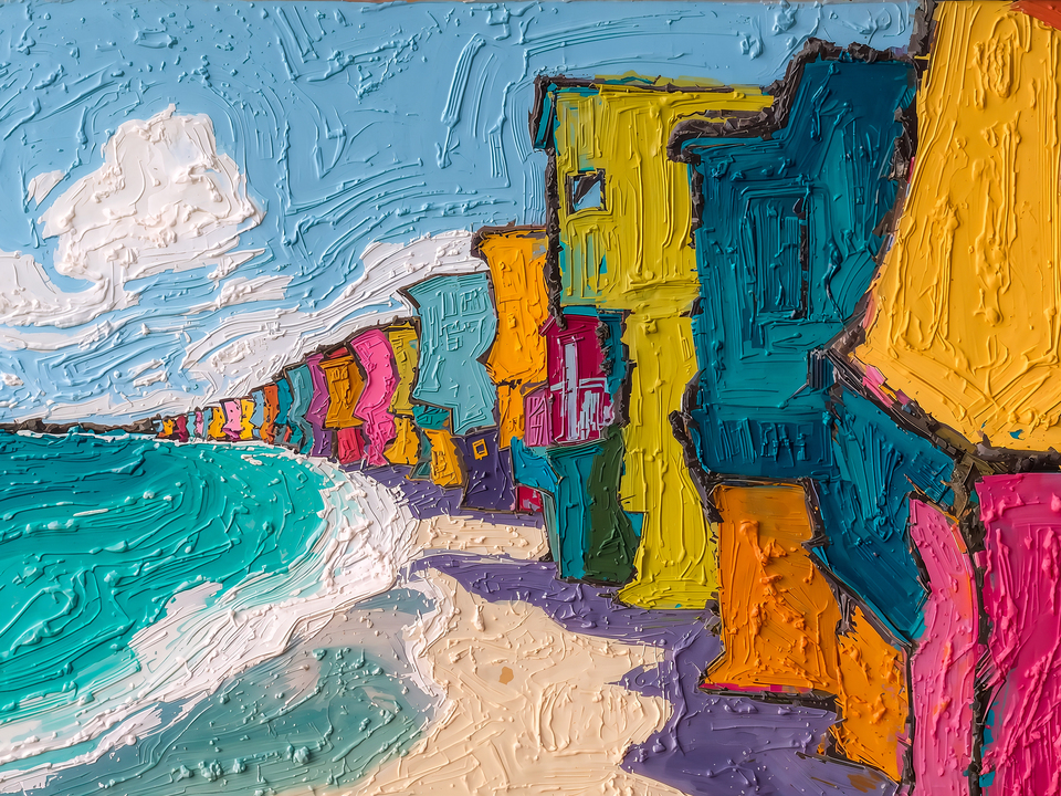 Colorful Seaside Houses