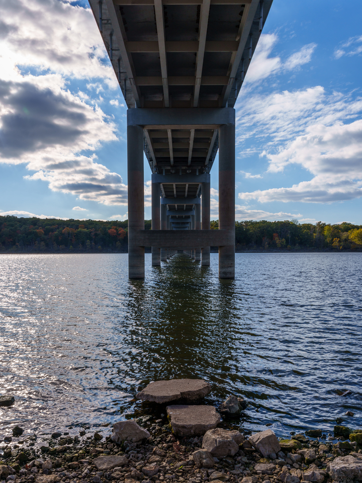 Below Nemo Bridge Pomme de Terre