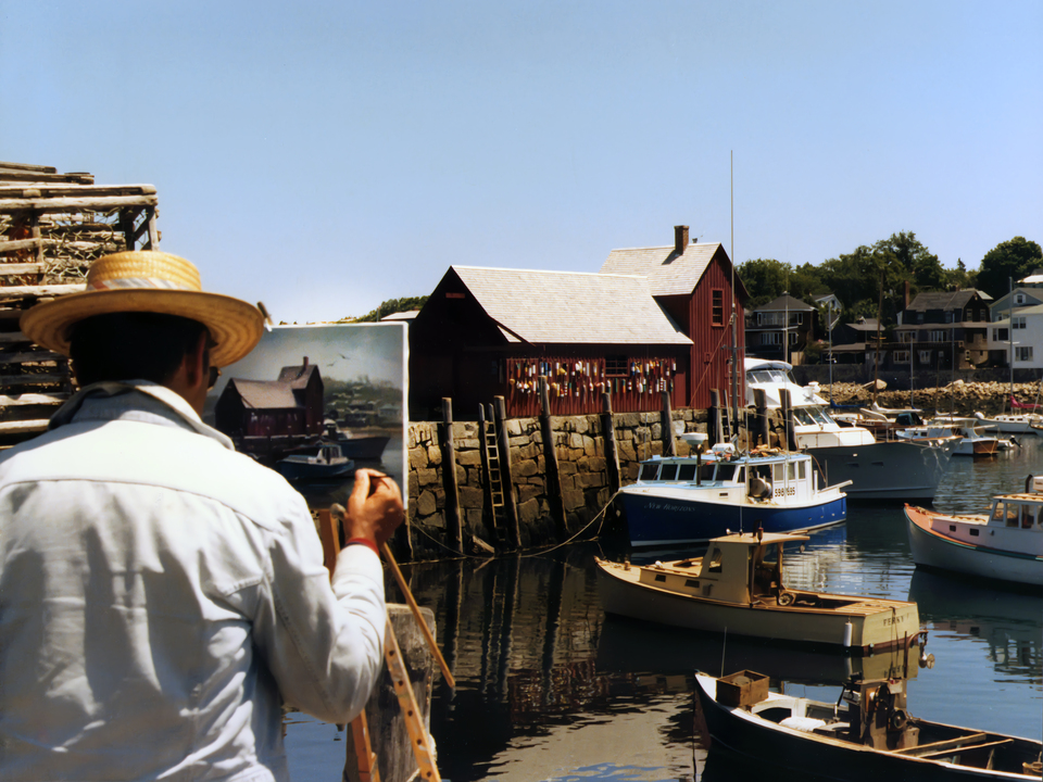Painting Rockport's Motif #1