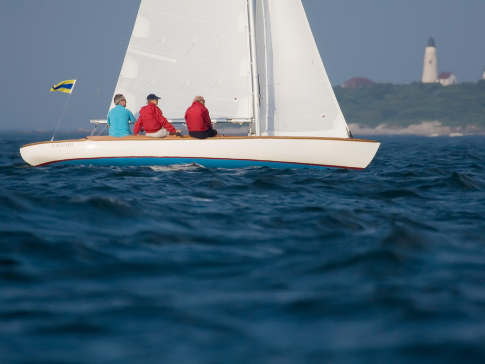 Sailing Toward Marblehead Harbor