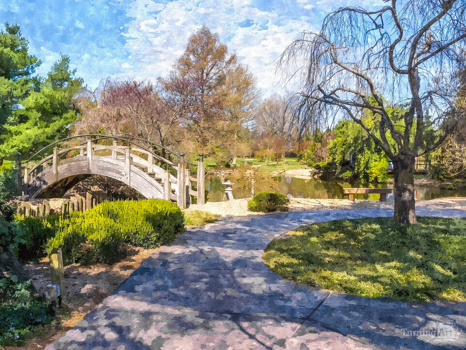 Whimsical Spring Botanical Garden