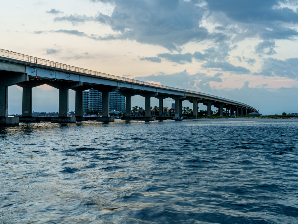 Dawn From Perdido Pass Seawall Park