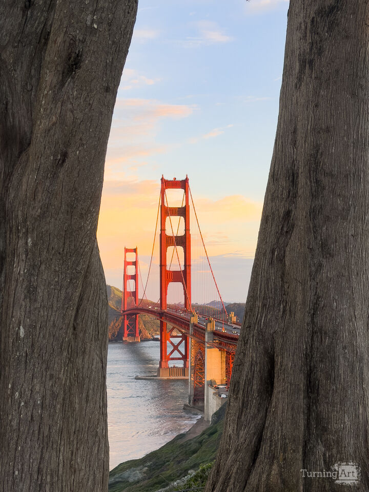 Framing the Golden Gate Bridge