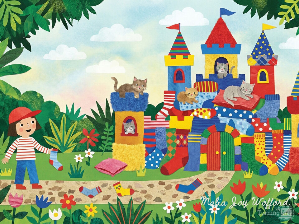 The Castle of Cozy Comfort: Home for Lost Socks