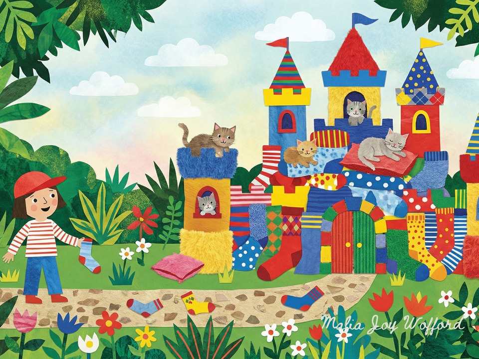 The Castle of Cozy Comfort: Home for Lost Socks