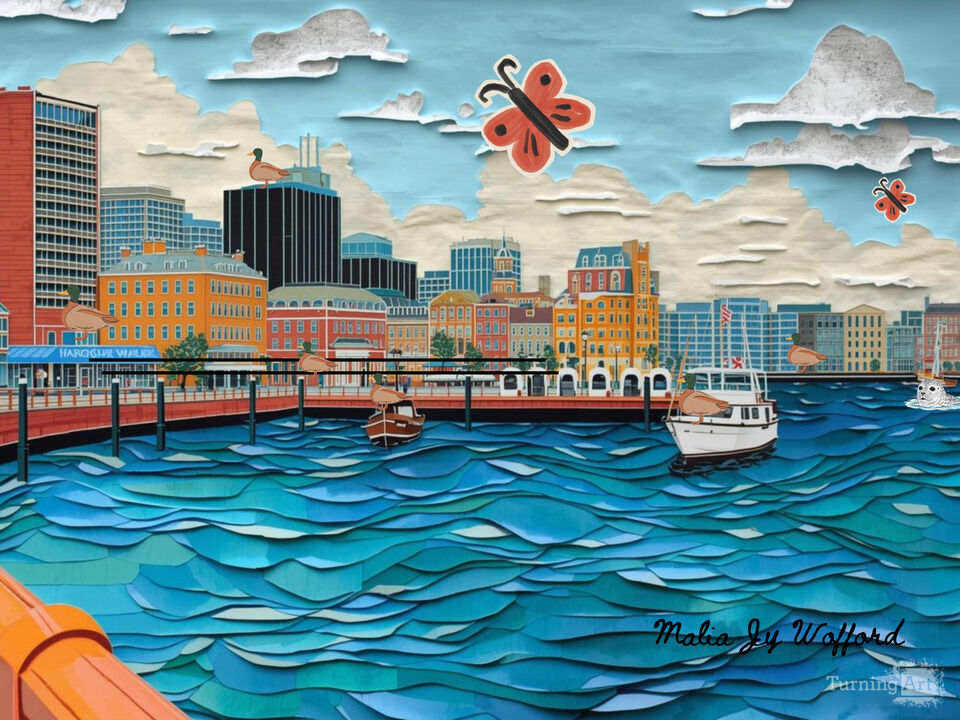 Seek & Find Boston Harbor: A Papercut Discovery