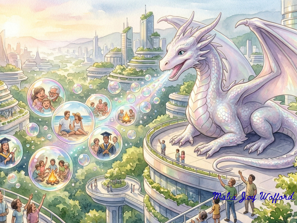 The Memory Weaver: A Dragon's Gift